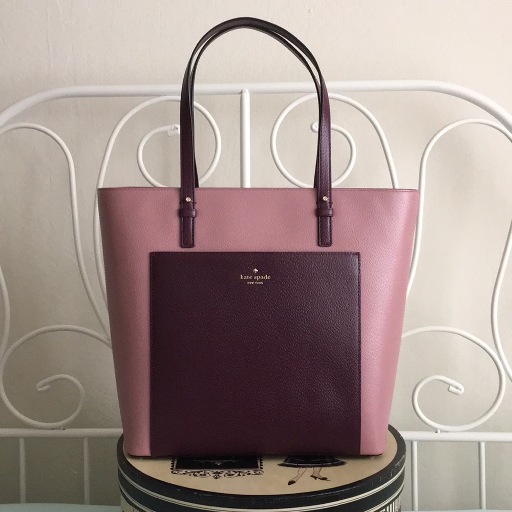 Kate Spade large leather tote